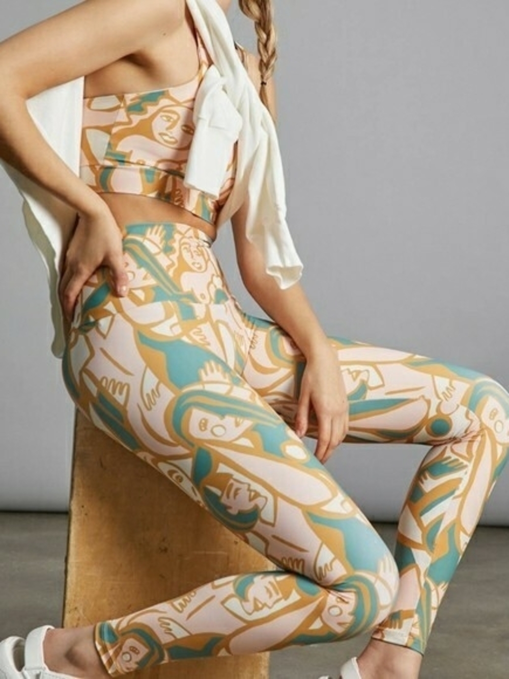 Dazey LA x Anthropologie We Are One Leggings - Size Small - Made in LA #169 - Picture 3 of 7
